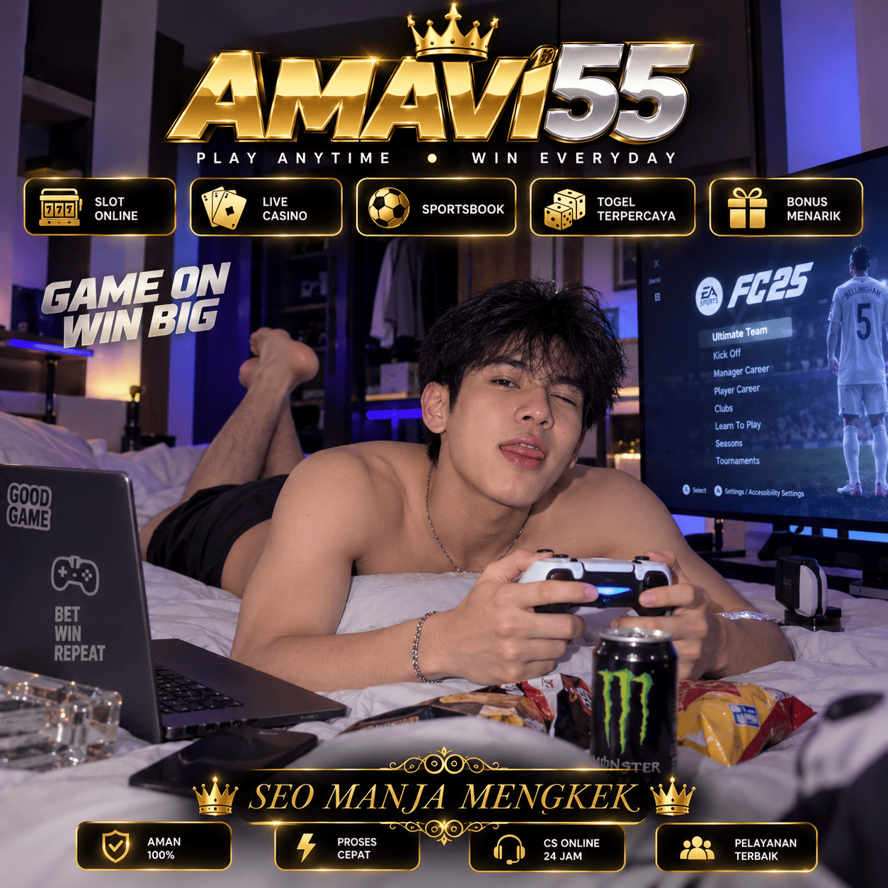Banner AMAVI55 Cyber Blue